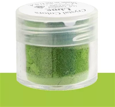 Crystal Color Crystallized Pearl 1/2 oz. - Lime