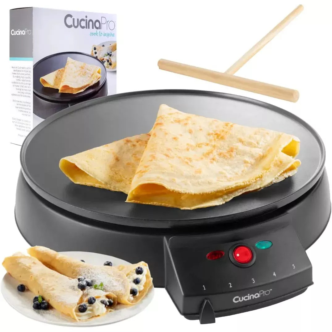 cucinapro-crepe-maker-non-stick CucinaPro Crepe Maker: Non-stick
