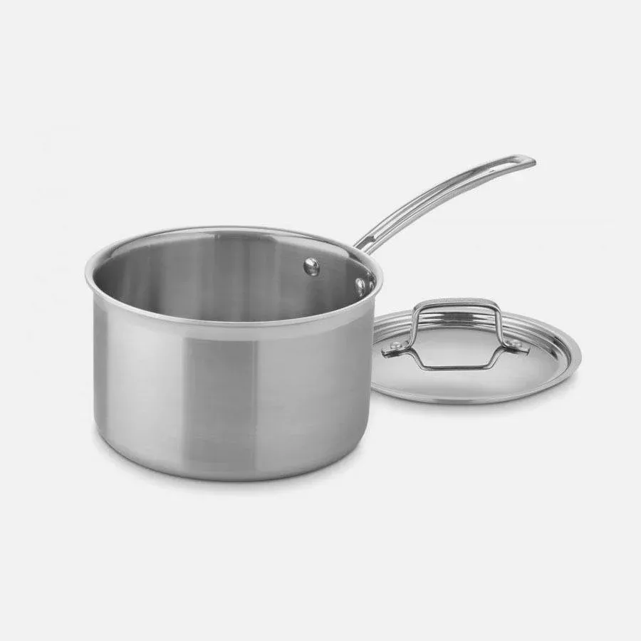cuisinart-multicladpro-saucepan-w-lid-4-qt Cuisinart MultiCladPro Saucepan w/Lid: 4 QT