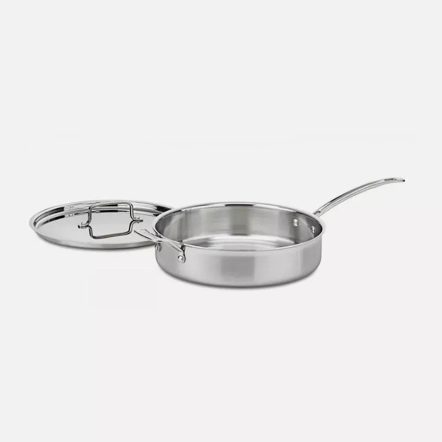 cuisinart-multicladpro-saute-pan-w-lid-5-5-qt Cuisinart MultiCladPro Saute Pan w/Lid: 5.5 QT