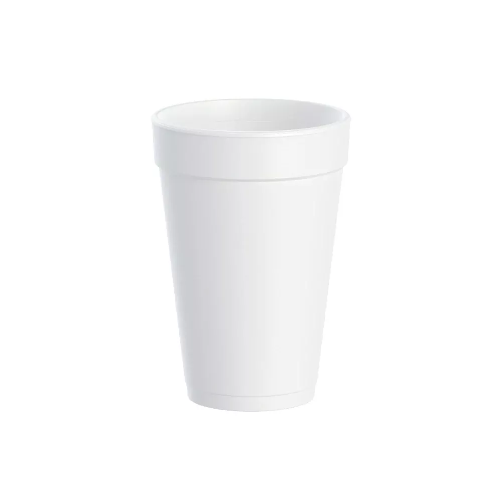 dart-16j16-16oz-eps-foam-cup-white-case-1000 Dart 16J16 - 16oz EPS Foam Cup, White - Case of 1000