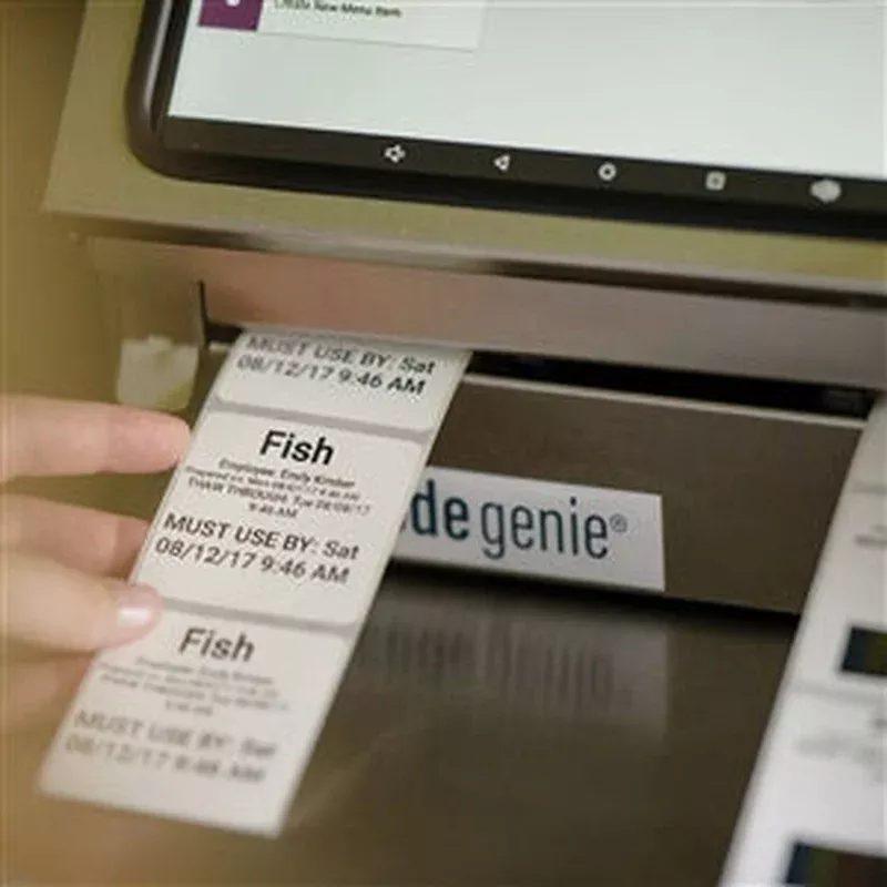 Datecodegenie National Checking Label Removable Blank-4 Each