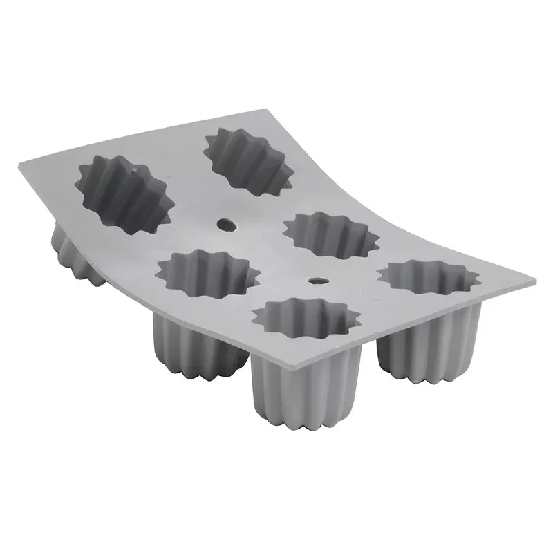 de-buyer-elastomoule-silicone-mold-cannele DE BUYER ELASTOMOULE SILICONE MOLD CANNELE