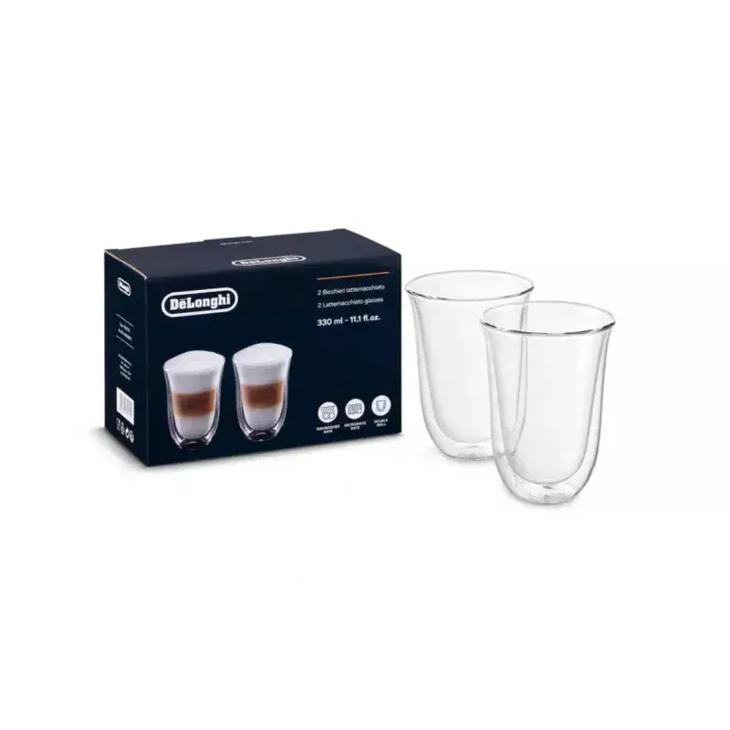 De’Longhi Double Wall Macchiato Cups 2 per set – DLSC312