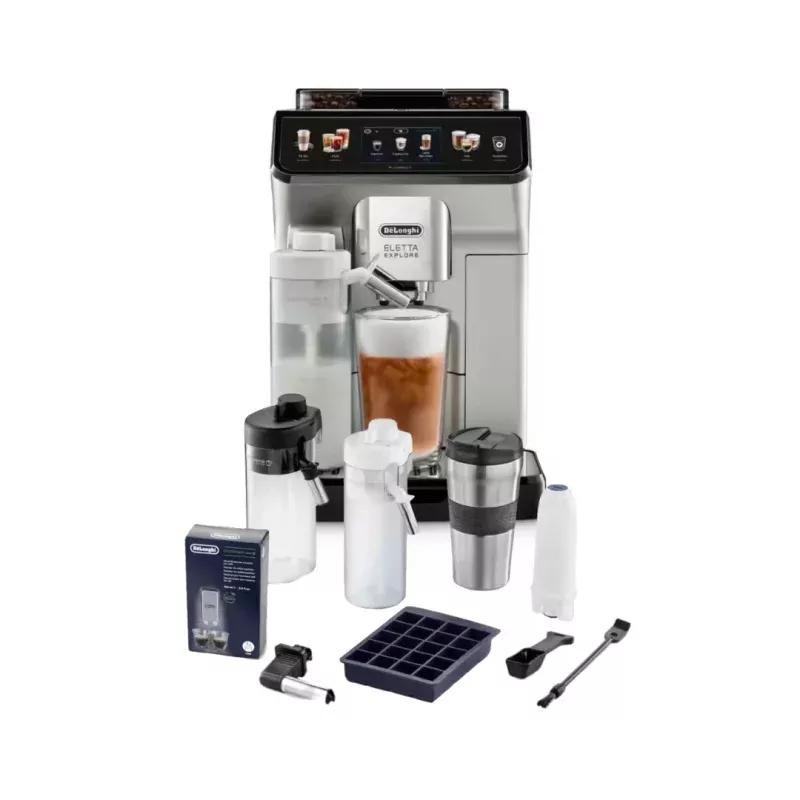 de-longhi-eletta-explore-automatic-espresso-machine-with-cold-brew-silver-ecam45 De’Longhi Eletta Explore Automatic Espresso Machine With Cold Brew (Silver) – ECAM45086S
