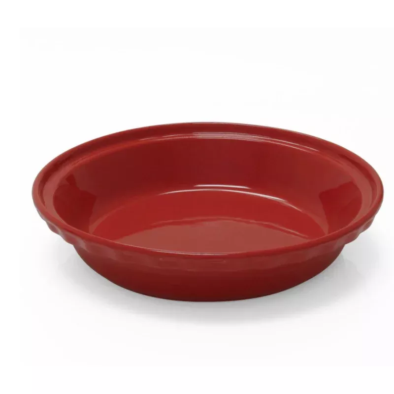 Deep 9.5″ Red Pie Dish