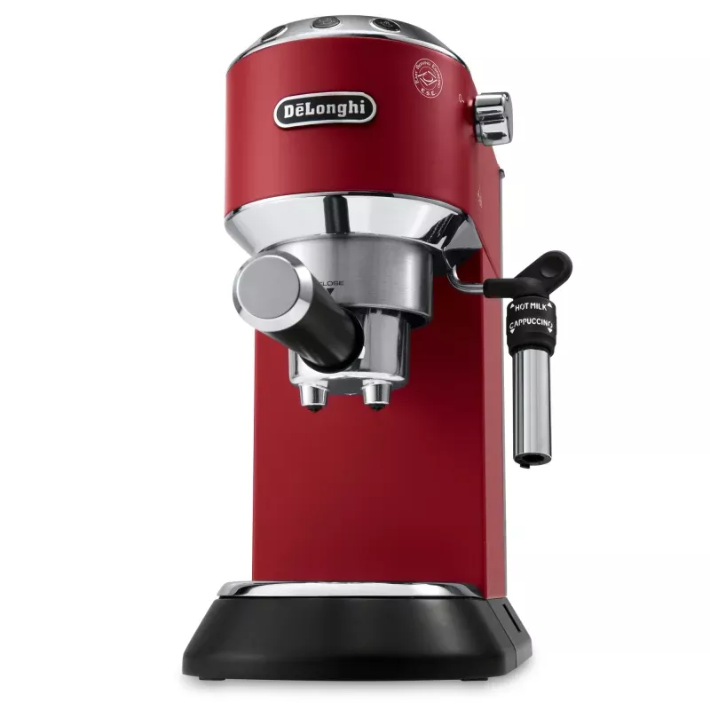 delonghi-ec685r-dedica-deluxe-pump-espresso-machine-red DeLonghi EC685R Dedica DeLuxe Pump Espresso Machine – Red