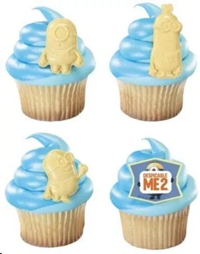 despicable-me-2-cupcake-rings-12-rings Despicable Me 2 Cupcake Rings - 12 Rings