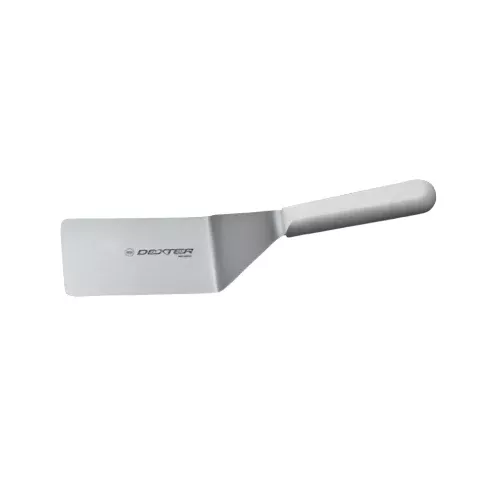 dexter-pancake-turner-4-x-2-5-white-handle-p94851 DEXTER PANCAKE TURNER 4 X 2.5" WHITE HANDLE (P94851)