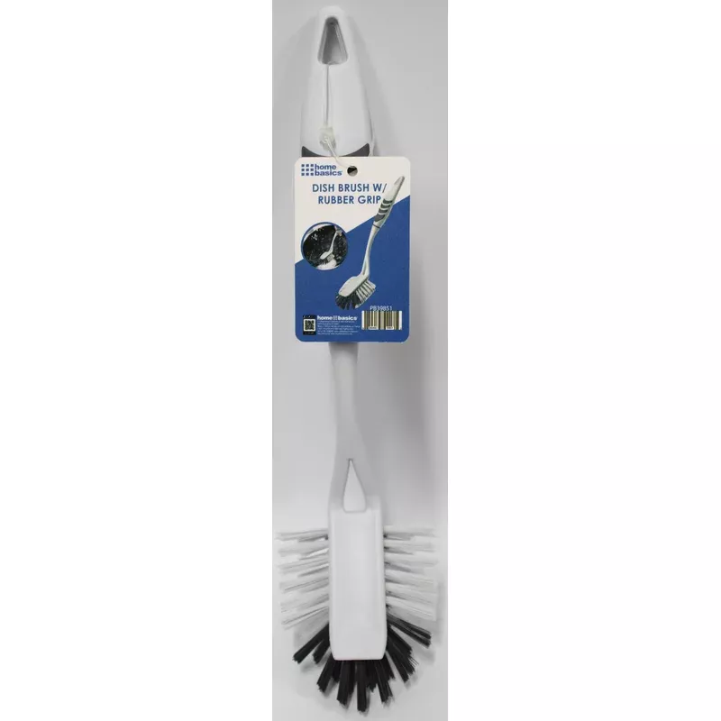 dish-brush-w-rubber-grip DISH BRUSH W/RUBBER GRIP