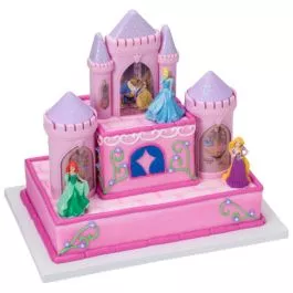 disney-princess-castle-cake-decoration-kit Disney Princess Castle Cake Decoration Kit