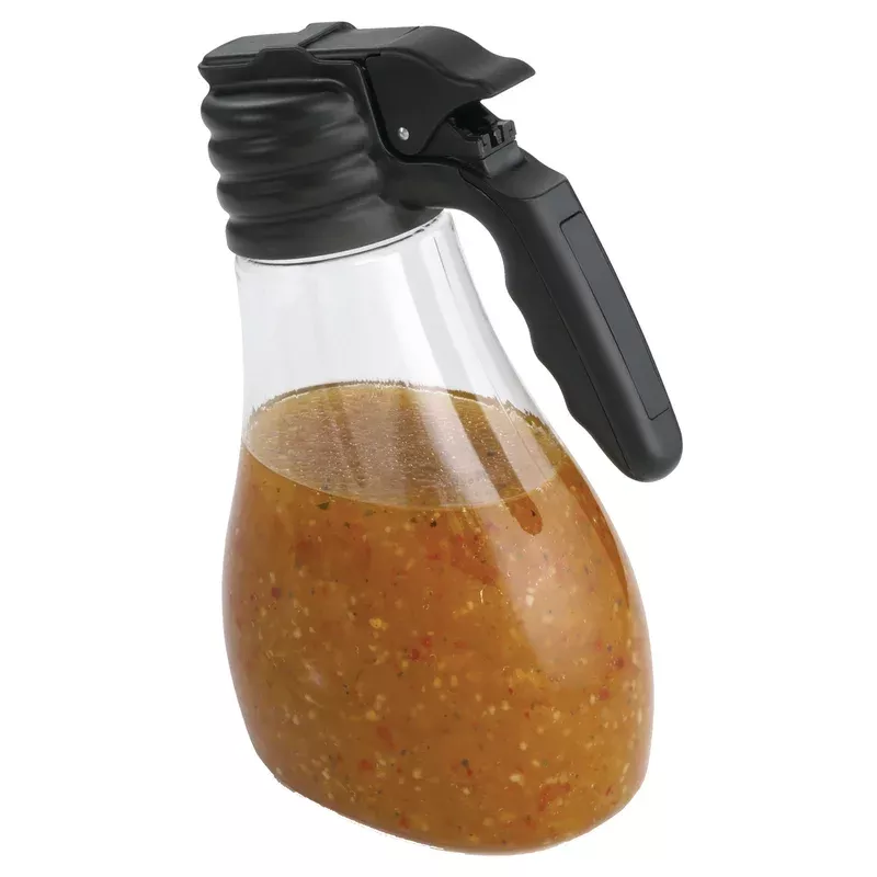 Dispensers 48 Ounce Clear Black Handle6 – 1 EACH