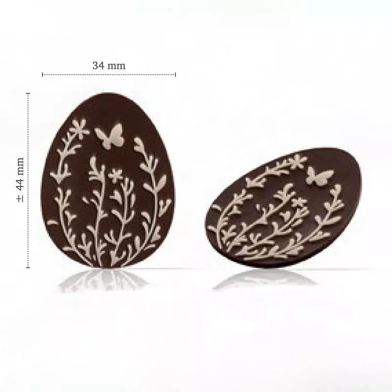 dobla-dark-chocolate-layered-egg-144-ct Dobla - Dark Chocolate Layered Egg (144 ct)