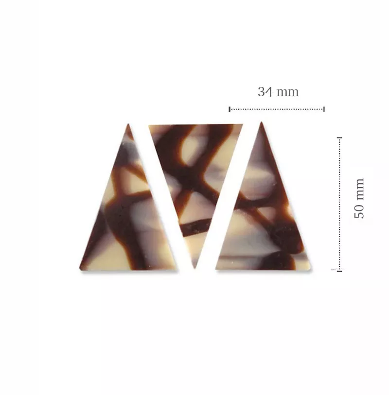 dobla-dark-white-chocolate-diablo-triangle-290-ct Dobla - Dark / White Chocolate Diablo Triangle (290 ct)