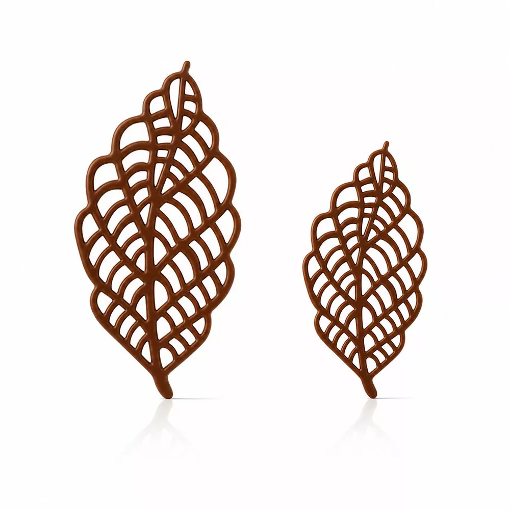 dobla-milk-chocolate-lace-leaf-assortment-144-ct Dobla - Milk Chocolate Lace Leaf Assortment (144 ct)