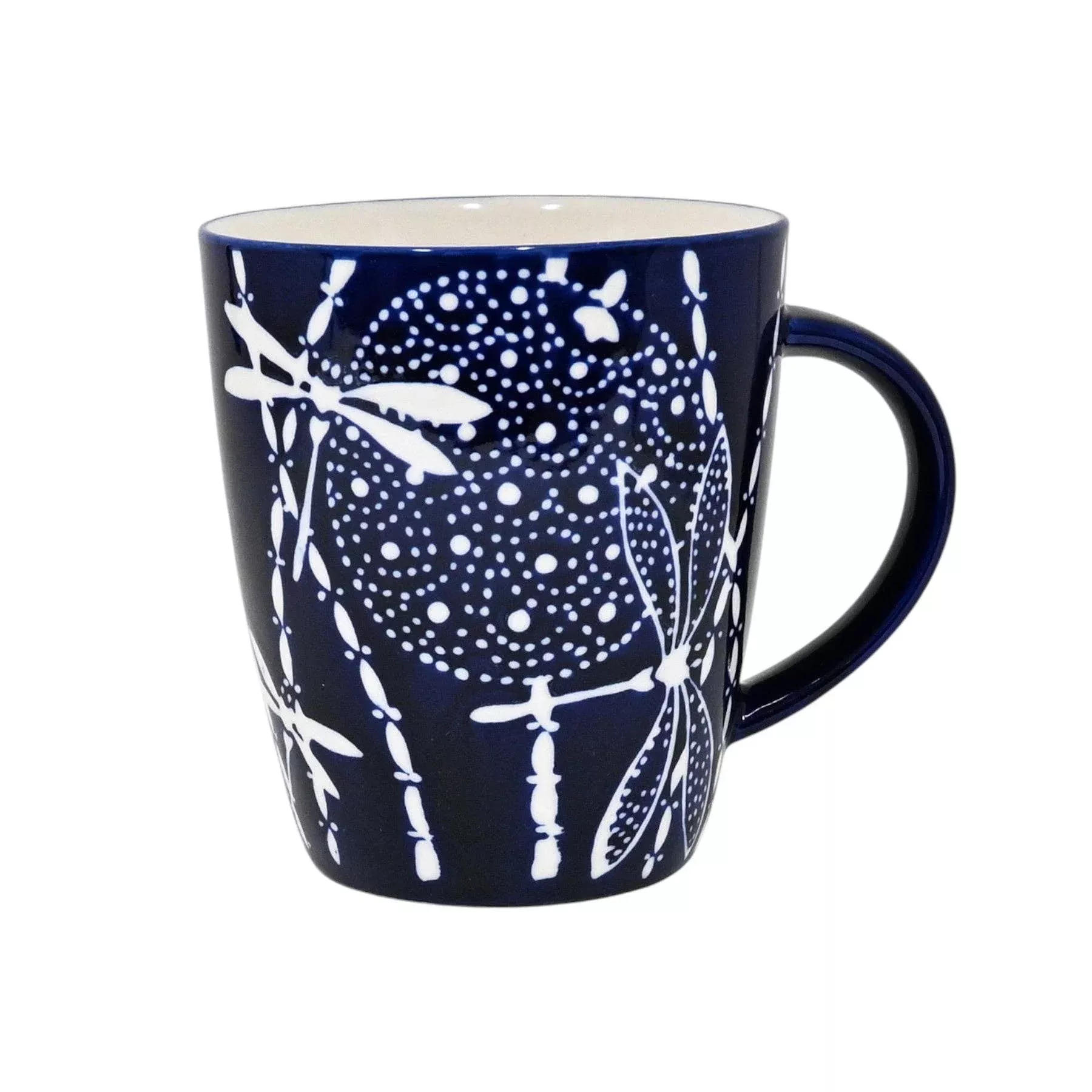 DRAGONFLY PORCELAIN MUG