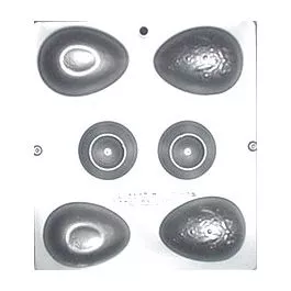 Easter Egg 3 D Chocolate Mold