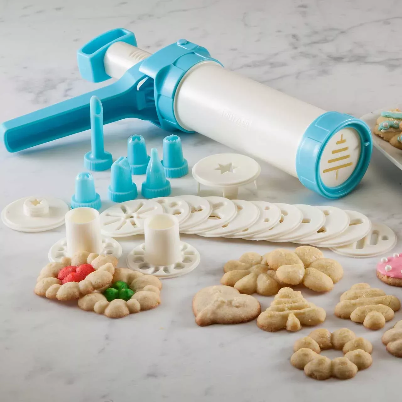 easy-action-cookie-press-decorator EASY ACTION COOKIE PRESS & DECORATOR