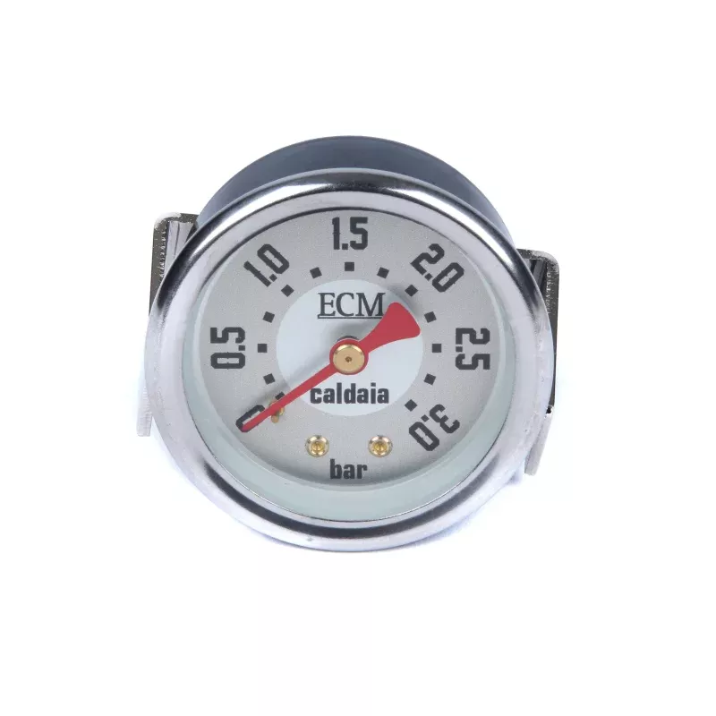 ECM Synchronika Boiler Pressure Gauge – Silver