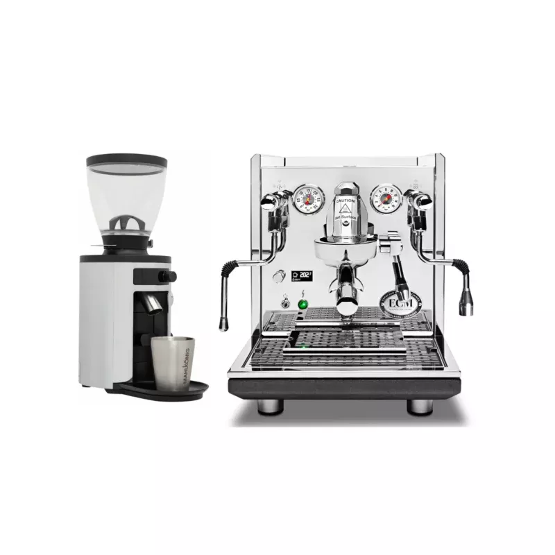ECM Synchronika II Espresso Machine (Chrome) & Mahlkonig X54 Grinder (Chrome) – Bundle