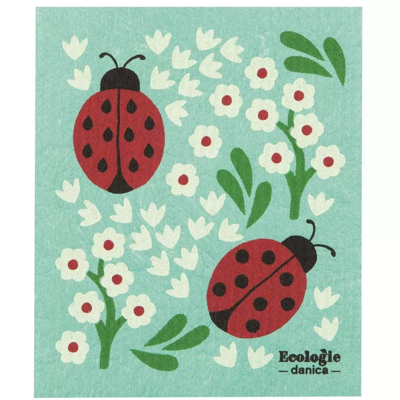 ecologie-ladybugs-swedish-dishcloth Ecologie – Ladybugs Swedish Dishcloth