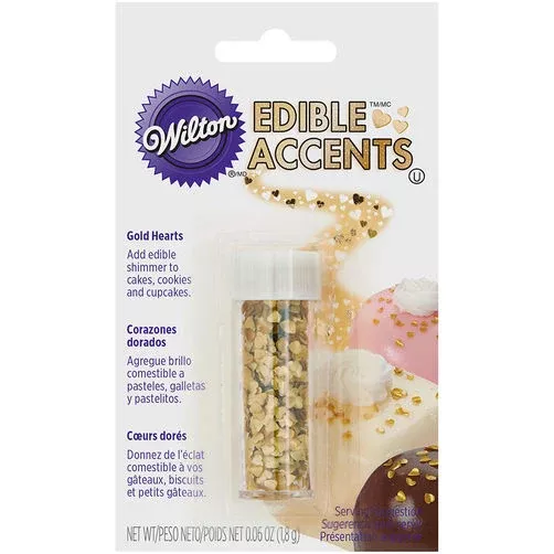 edible-accents-gold-hearts Edible Accents - Gold Hearts