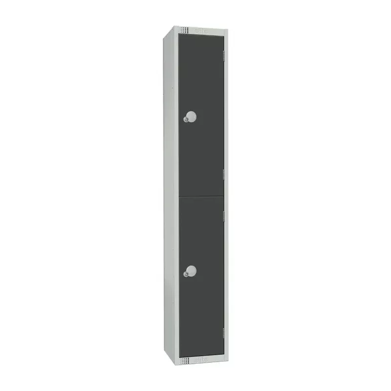 elite-double-door-camlock-locker-graphite-grey-gr692-c Elite Double Door Camlock Locker Graphite Grey – GR692-C