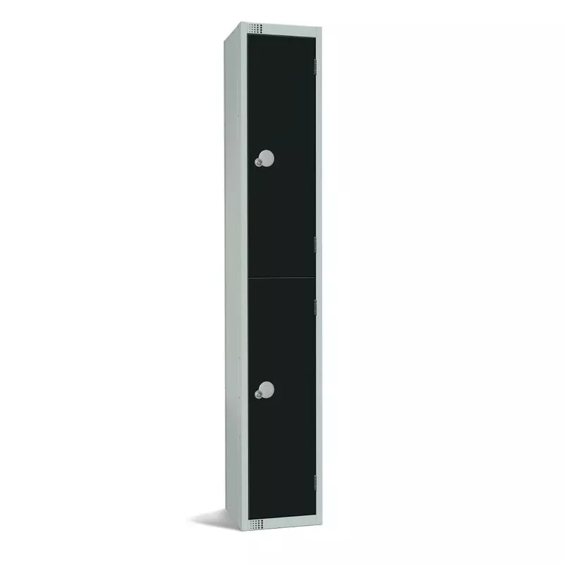 elite-double-door-manual-combination-locker-locker-black-gr685-cl Elite Double Door Manual Combination Locker Locker Black – GR685-CL