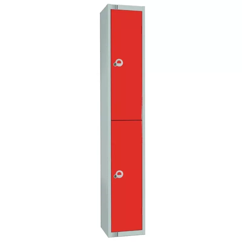 elite-double-door-manual-combination-locker-locker-red-w950-cl Elite Double Door Manual Combination Locker Locker Red – W950-CL