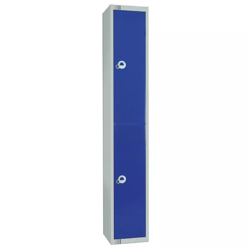elite-double-door-padlock-locker-blue-w975-p Elite Double Door Padlock Locker Blue – W975-P