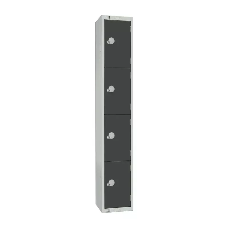 Elite Four Door Padlock Locker Graphite Grey – GR680-P