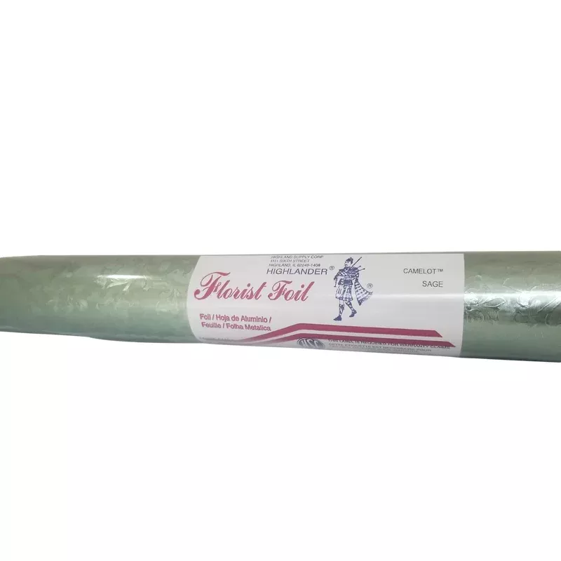 Embossed Foil Roll – Camelot – Sage
