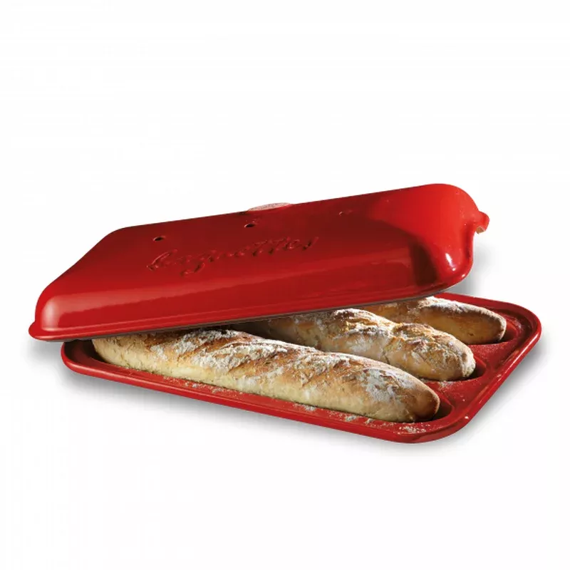 emile-henry-flame-baguette-baker Emile Henry-Flame Baguette Baker