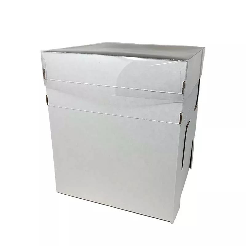 enjay-cake-box-corrugated-w-window-10x10x12-box-25 Enjay - Cake box - Corrugated w/ window - 10x10x12'' (box of 25)