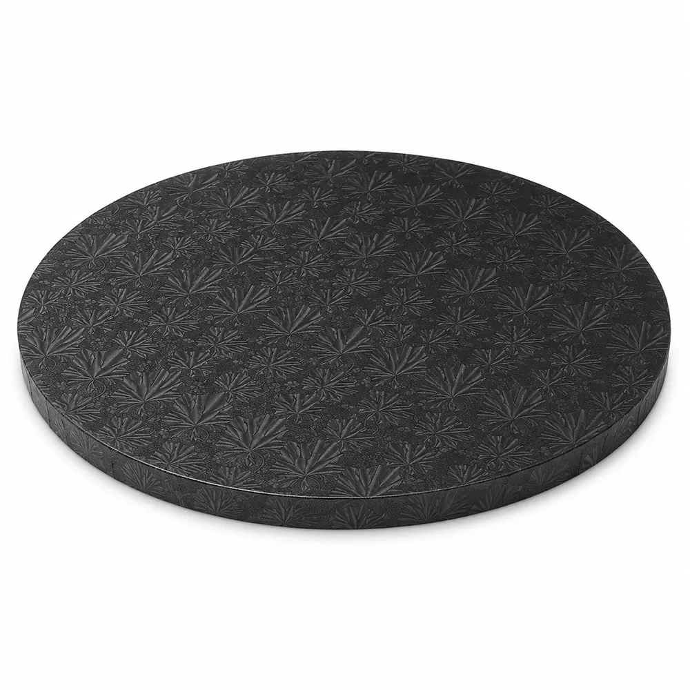 enjay-cake-drum-1-2-round-black-16 Enjay - Cake drum - 1/2" round, Black - 16"