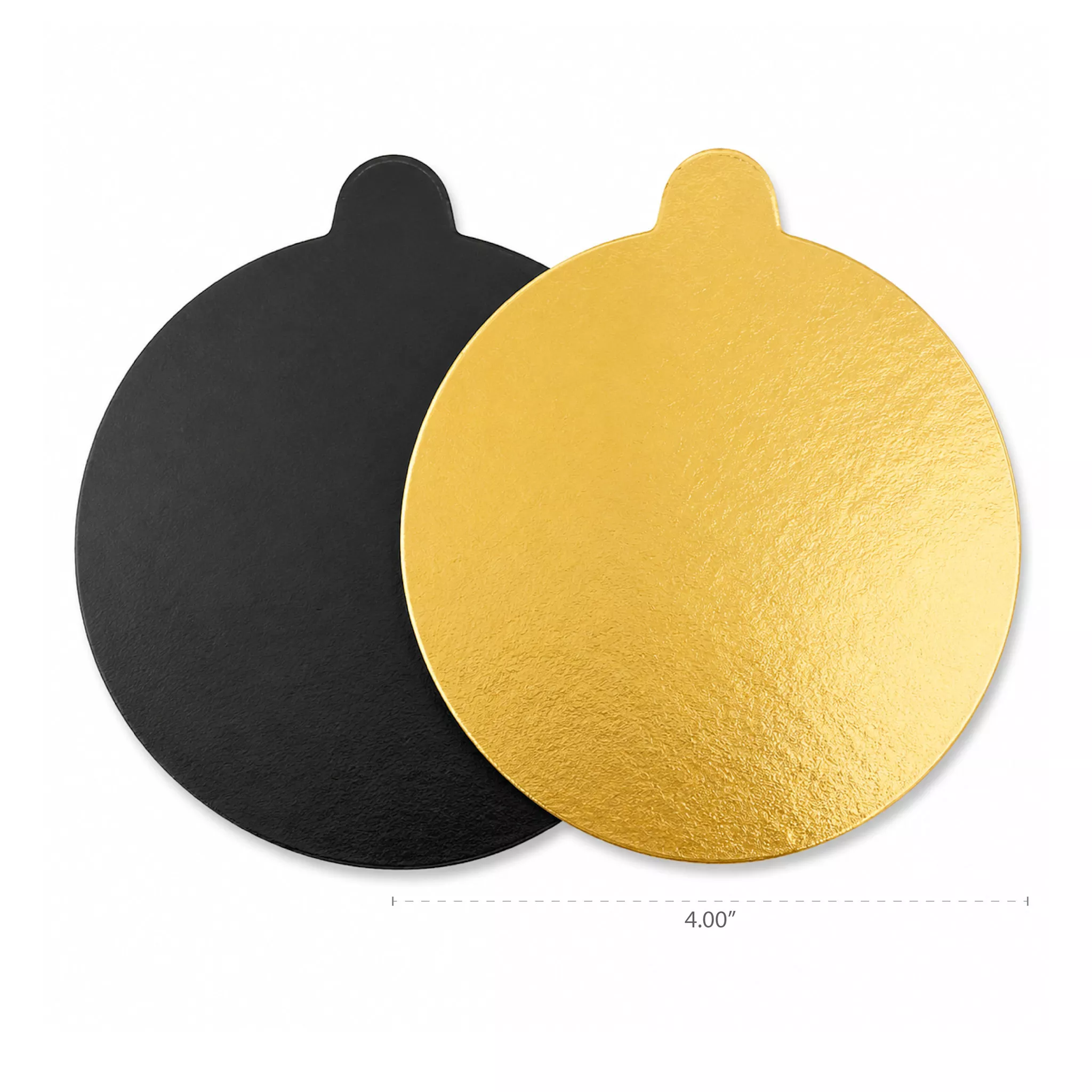 enjay-gold-black-reversible-round-mono-board-4-500-ct Enjay - Gold and Black Reversible Round Mono Board - 4" (500 ct)
