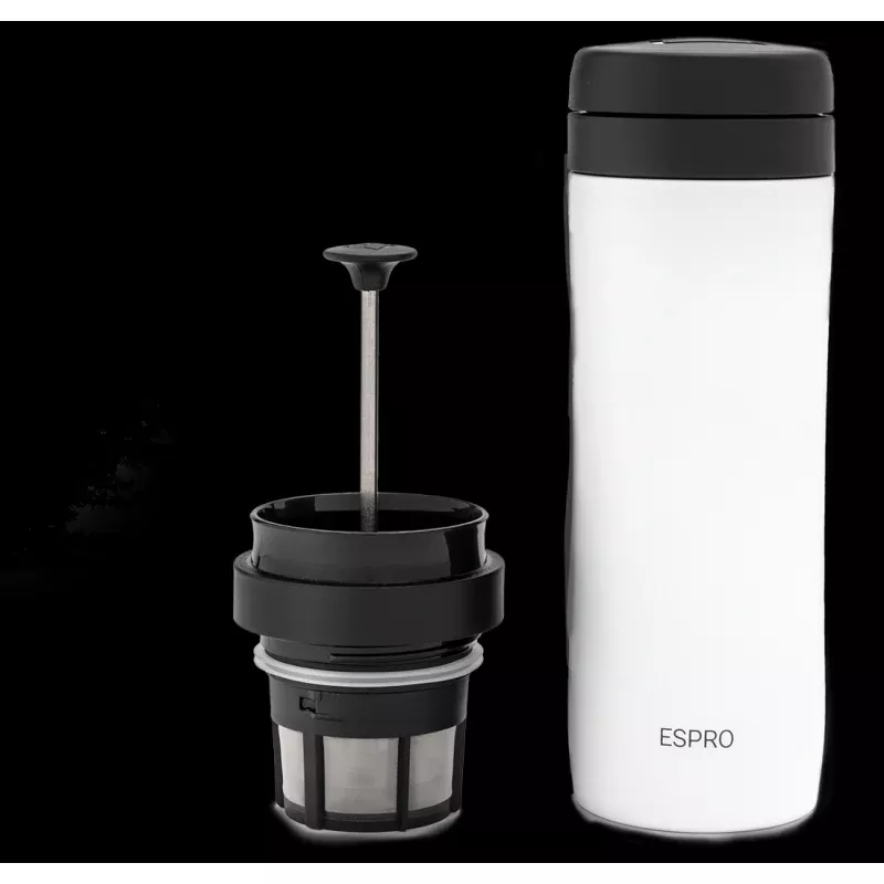 Espro P1 Travel Press for Coffee – White
