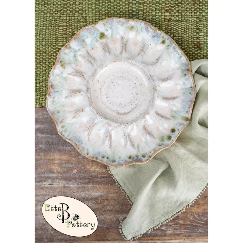 Etta B Pottery Handcrafted Egg Platter