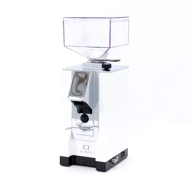 eureka-mignon-silenzio-espresso-grinder-in-white Eureka Mignon Silenzio Espresso Grinder In White