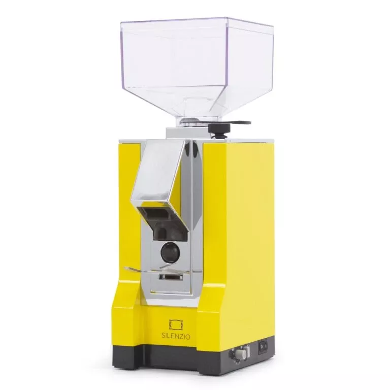 eureka-mignon-silenzio-espresso-grinder-in-yellow Eureka Mignon Silenzio Espresso Grinder In Yellow