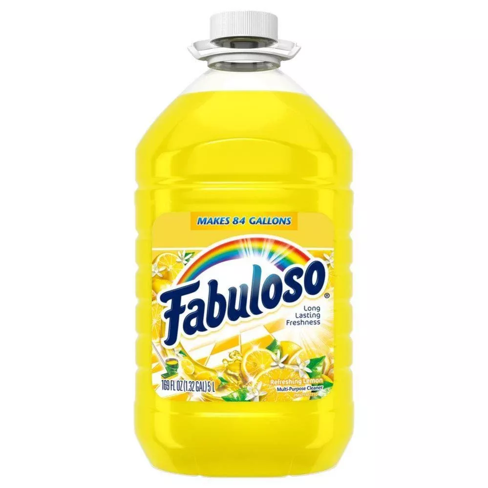 Fabuloso - Multi-Purpose Cleaner, Lemon Scent, 169 Fluid Ounce - Case of 3