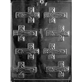 Fancy Cross Chocolate Mold