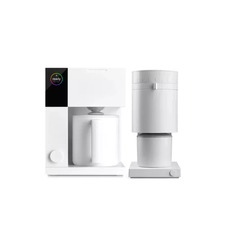fellow-aiden-precision-coffee-maker-white-fellow-opus-grinder-white-bundle Fellow Aiden Precision Coffee Maker (White) And Fellow Opus Grinder (White) – Bundle