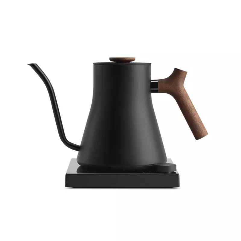 fellow-stagg-ekg-pro-studio-electric-pour-over-kettle-matte-black-walnut Fellow Stagg EKG Pro STUDIO Electric Pour Over Kettle (Matte Black + Walnut)