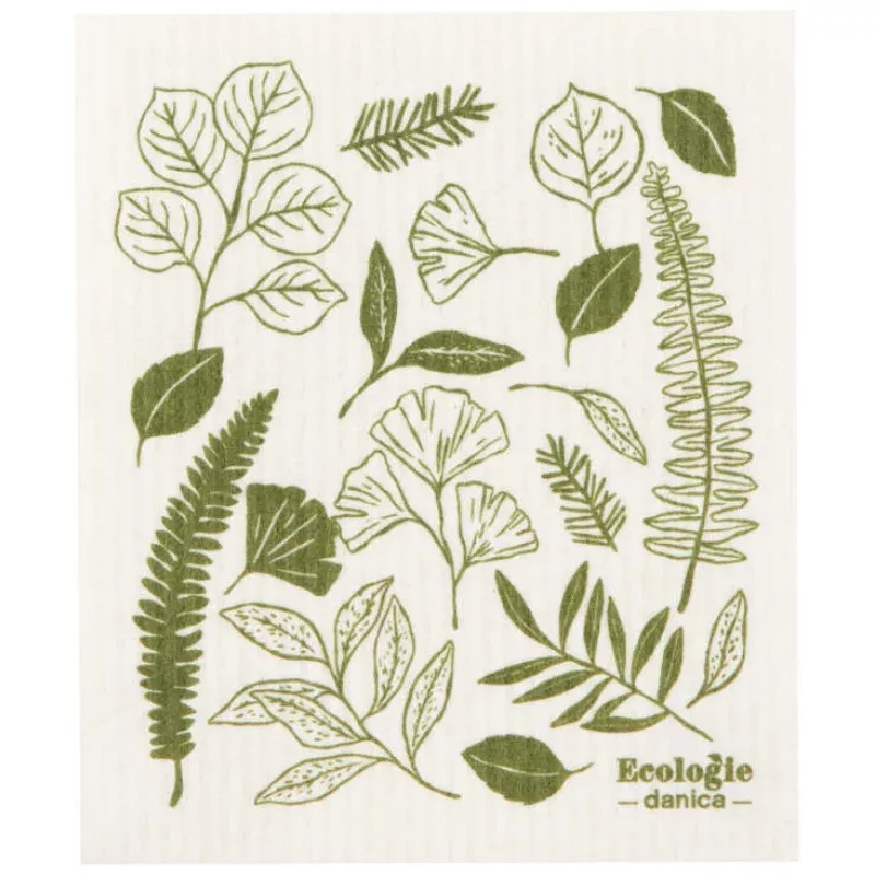 Fern & Frond Swedish Dishcloth