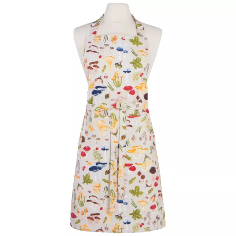 field-mushrooms-chef-apron Field Mushrooms Chef Apron