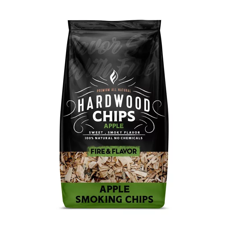 fire-flavor-premium-smoking-wood-chips-2-lbs-apple FIRE & FLAVOR PREMIUM SMOKING WOOD CHIPS 2-LBS APPLE
