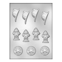 fireman-firefighter-chocolate-mold Fireman Firefighter Chocolate Mold
