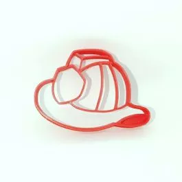 Fireman Helmet Fondant Cookie Cutter