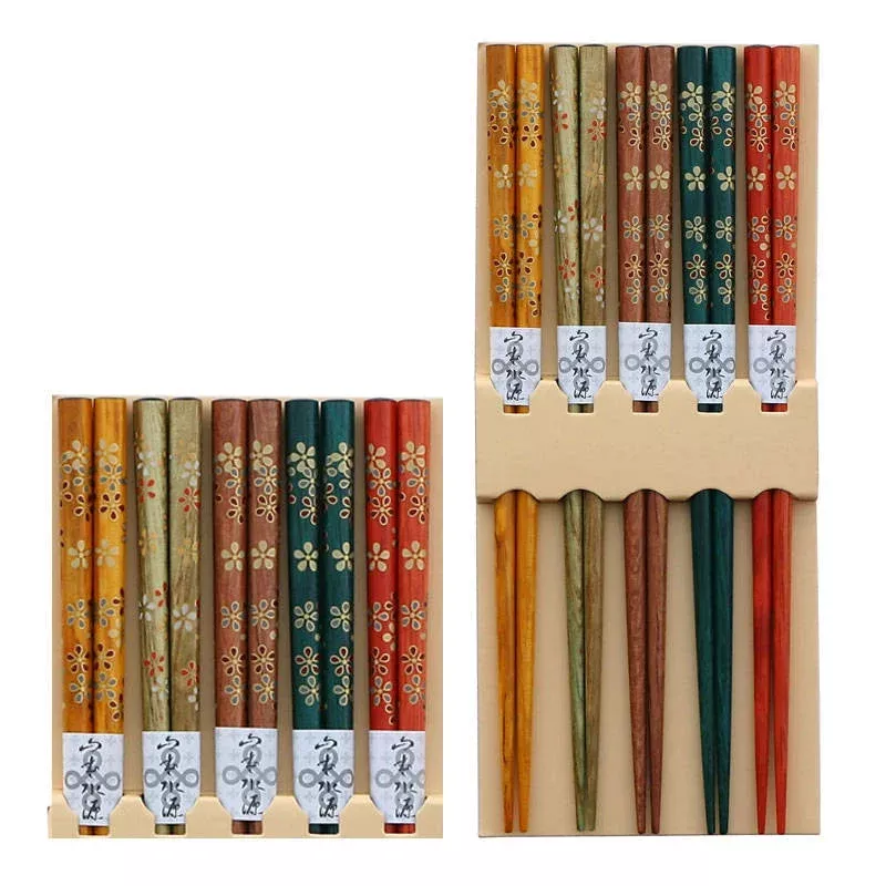 FLORAL CHOP STICKS 5PK
